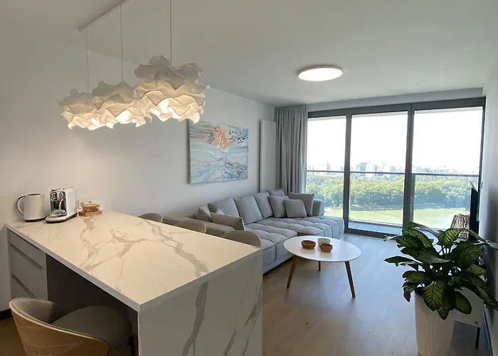 Eurovea Tower 21p Amazing View *