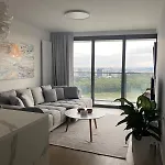 Eurovea Tower 21p Amazing View * Pozsony