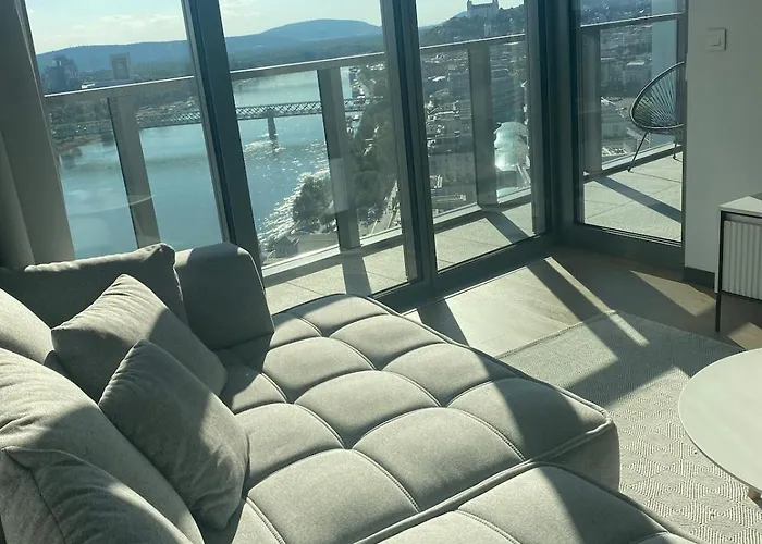 Eurovea Tower 21p Amazing View Bratislava